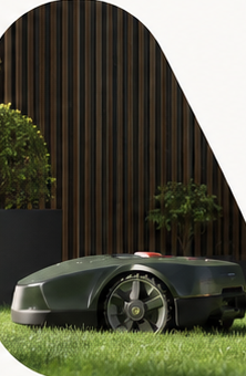 Wire-free robotic lawn mower