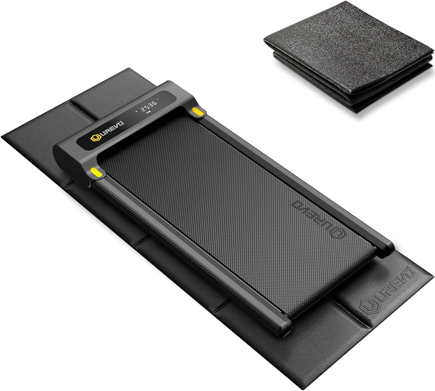 UREVO Foldable Treadmill Mat review and comparison