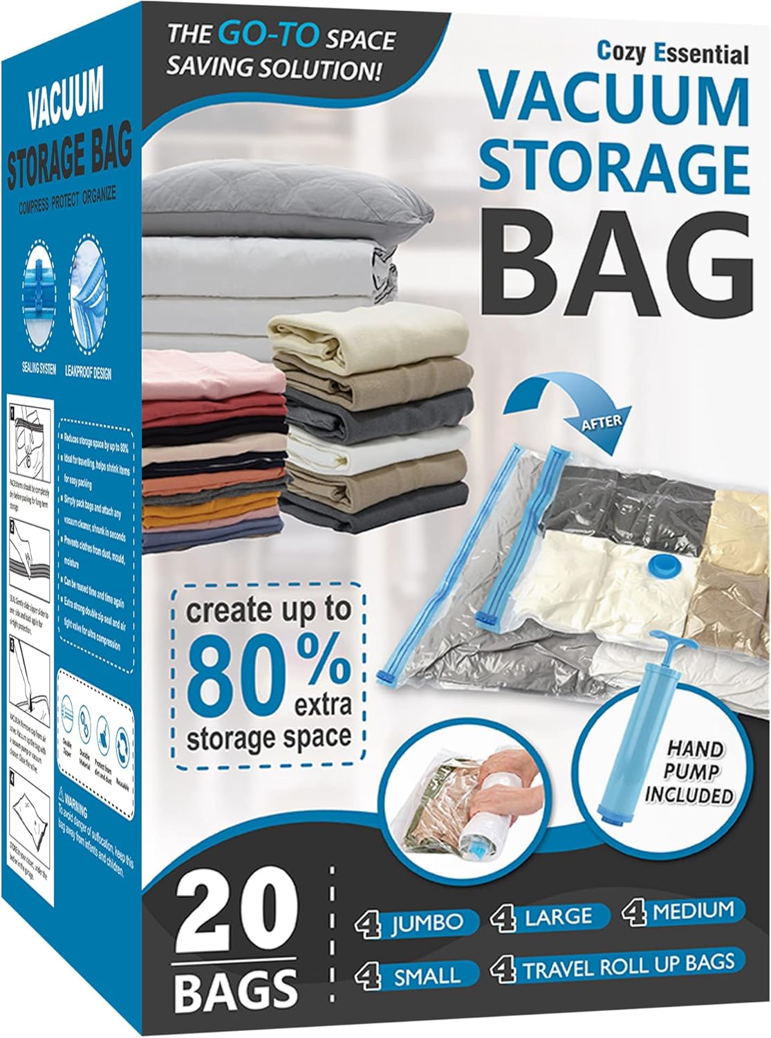 Amazon Basics Vacuum Storage Bags review and comparison