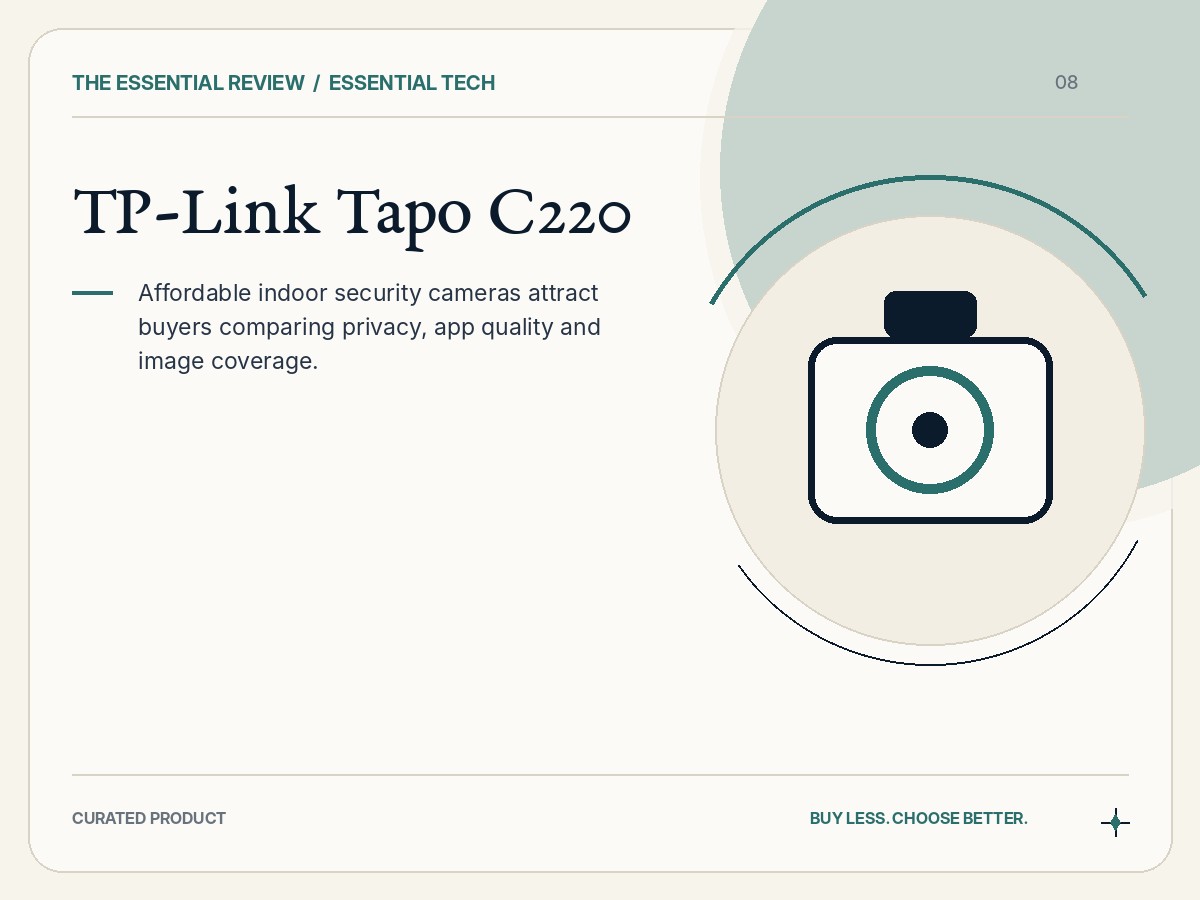 TP-Link Tapo C220 review and comparison